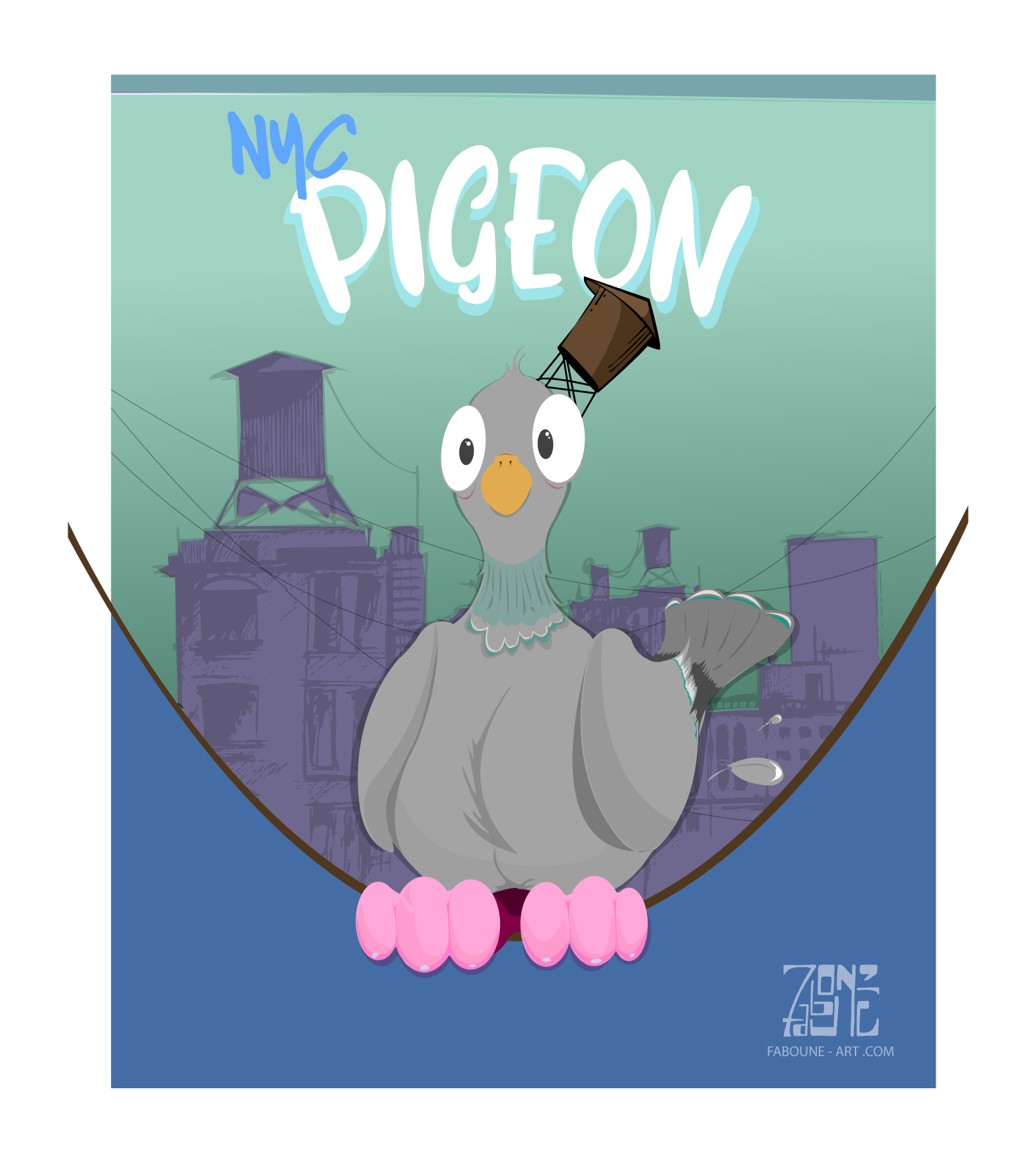 Pigeon s Rules FABOUN E Art